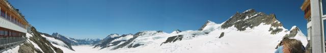 View from Jungfraujoch